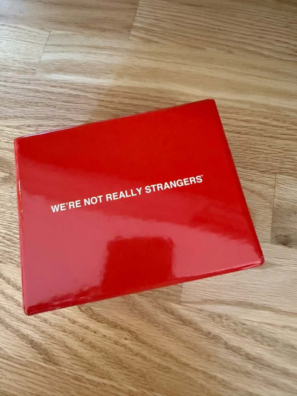 We're Not Really Strangers Card Game